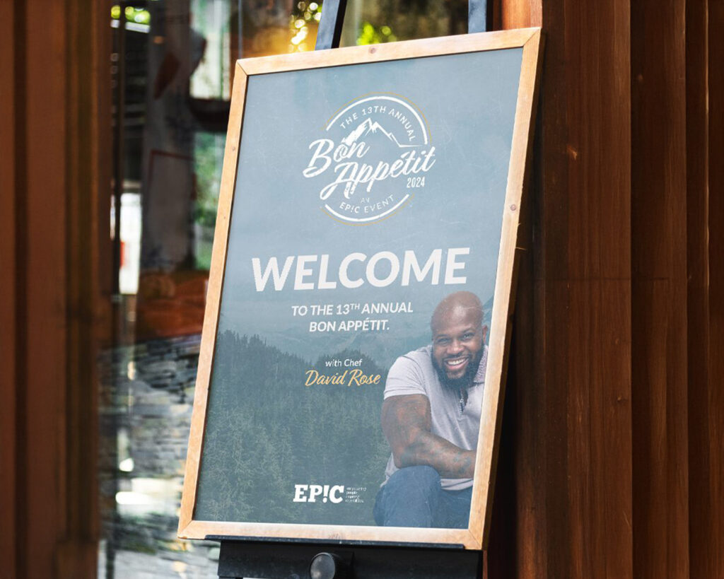 EP!C | Print Production | Event Signage